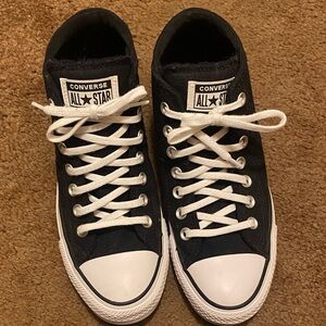 Converse All Star Black Canvas Sneakers
